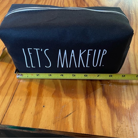 🆕 Rae Dunn | "LET’S MAKEUP" Cosmetic Bag NEW - Picture 5 of 8